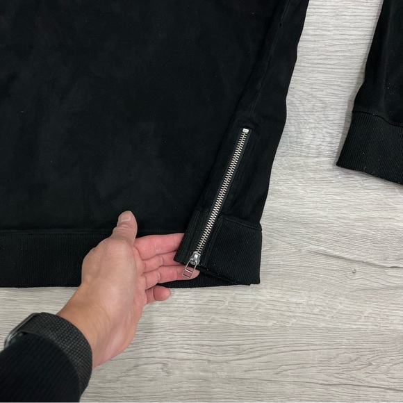 SIMONS Suede Crewneck Sweater - Picture 4 of 6